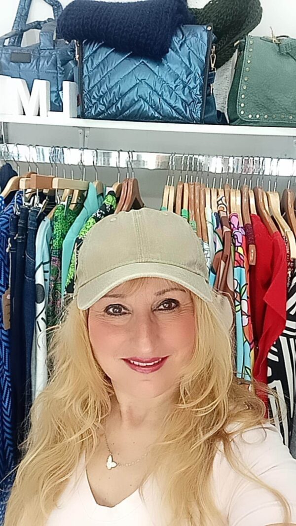 Gorra visera kaki